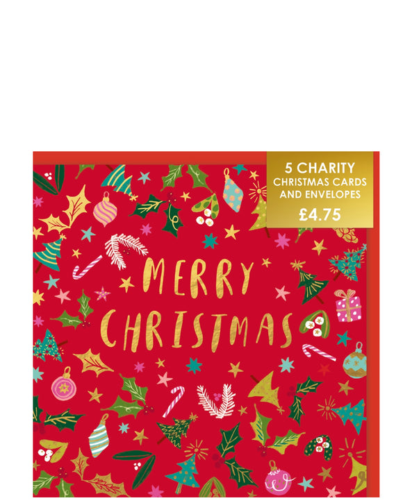 Christmas icons - Pack of 5 charity Christmas cards