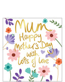 With Lots of Love - Mother's Day card