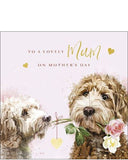 Lovely Mum - Mother's Day card