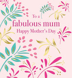 Fabulous Mum - Mother's Day card