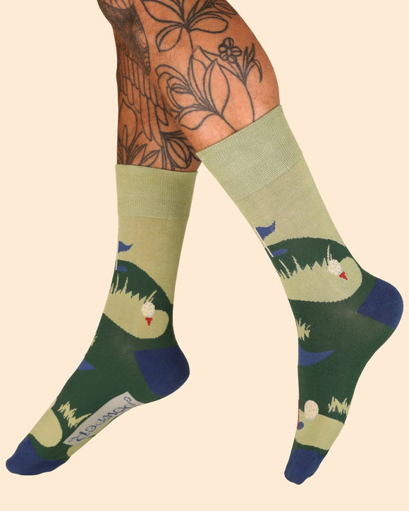 Powder mens socks - Hole in One