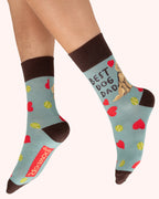 Best Dog Dad mens socks - Powder UK