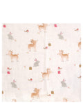 Ziggle Baby Christmas Reindeer & Rabbit - Muslin Square