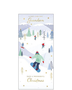 A gift for you Grandson - Christmas Money Wallet