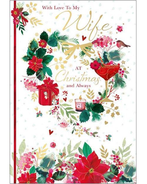 To my Wife Christmas card