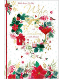 To my Wife Christmas card