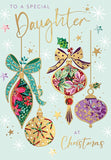 Special Daughter Christmas card