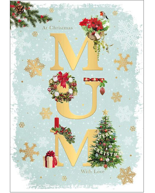 Mum Christmas card