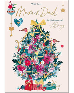 Mum & Dad Christmas card