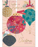 Sister & Brother In Law Christmas card