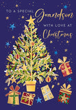 Special Grandson Christmas card