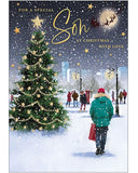 Special Son Christmas card