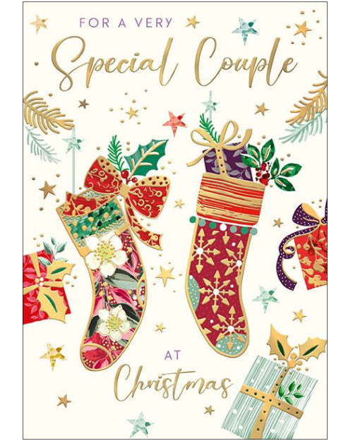 Special Couple Christmas card