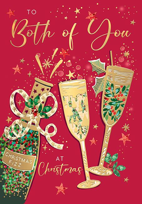 Both Of You Christmas card