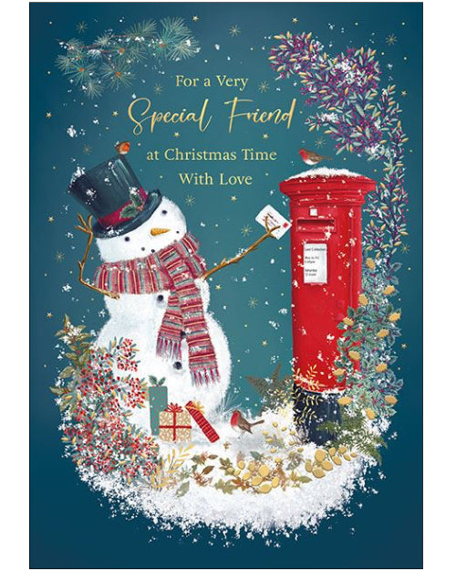 Special Friend Christmas card