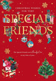 Special Friends Christmas card