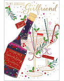 Gorgeous Girlfriend Christmas card