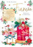 Beautiful Fiancée Christmas card
