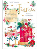 Beautiful Fiancée Christmas card