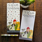 Crazy Dog Lady magnetic listpad - Alex Clark Art