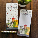 Crazy Dog Lady magnetic listpad - Alex Clark Art