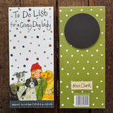 Crazy Dog Lady magnetic listpad - Alex Clark Art