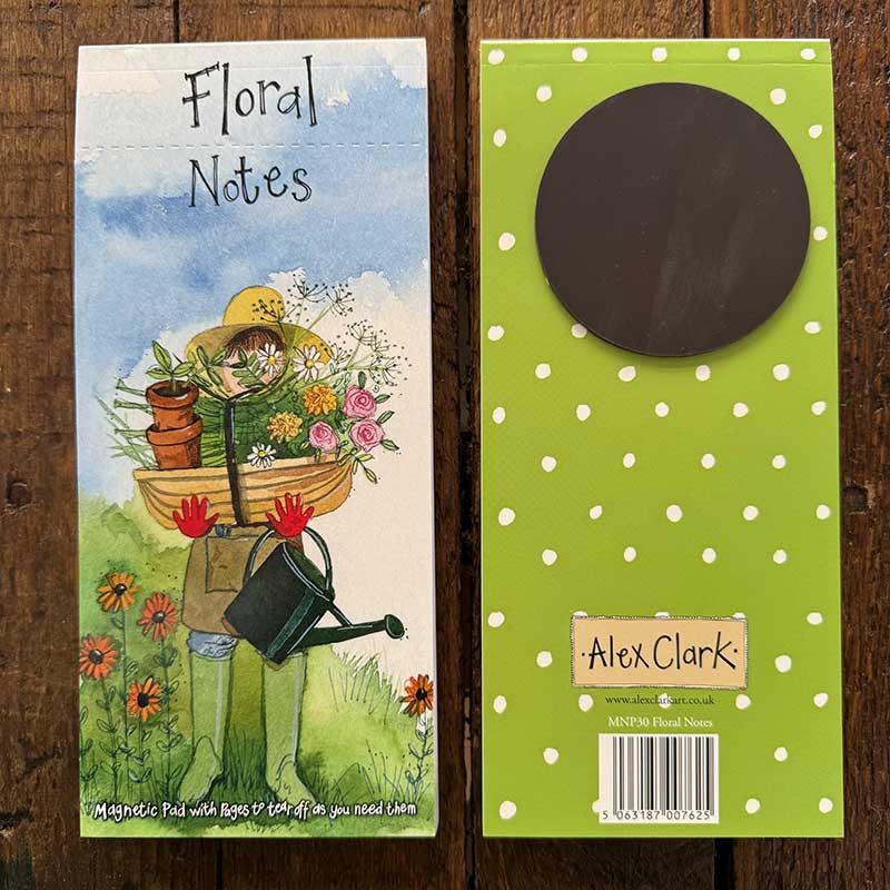 Alex Clark Florals - Magnetic Listpad