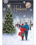 Wonderful Husband Christmas card