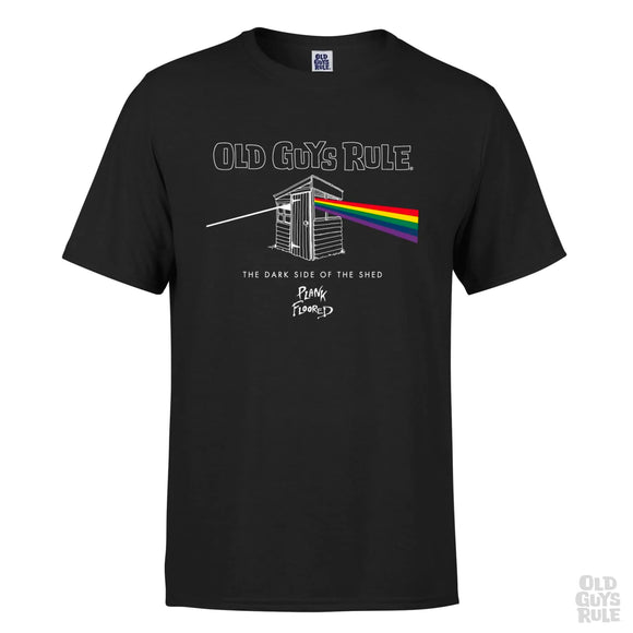 Dark Side of the Shed - Old Guys Rule T-shirt