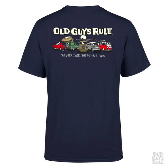 The Older I Get...The Better It Was - Old Guys Rule T-shirt