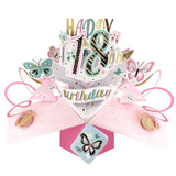 18th Birthday - 3d pop-up Birthday card