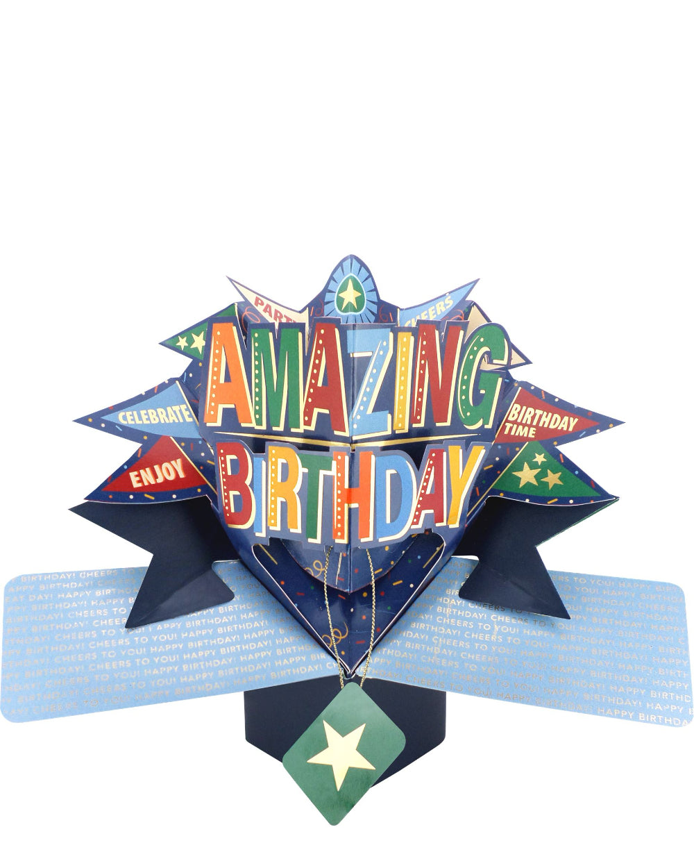 Amazing Birthday - 3d Second Nature pop up Birthday card