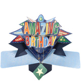 Amazing Birthday - 3d Second Nature pop up Birthday card