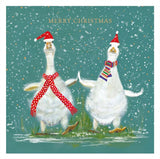 Two Geese - Pack of 5 Charity Christmas cards