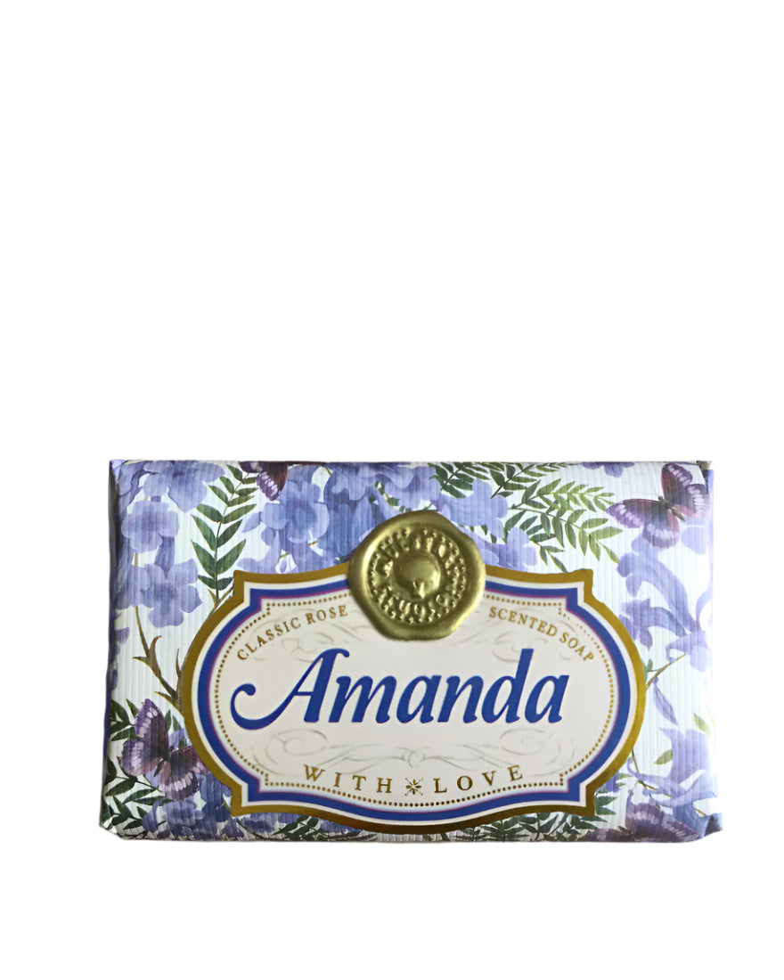 Alice - Anita Personalised rose-scented gift soap