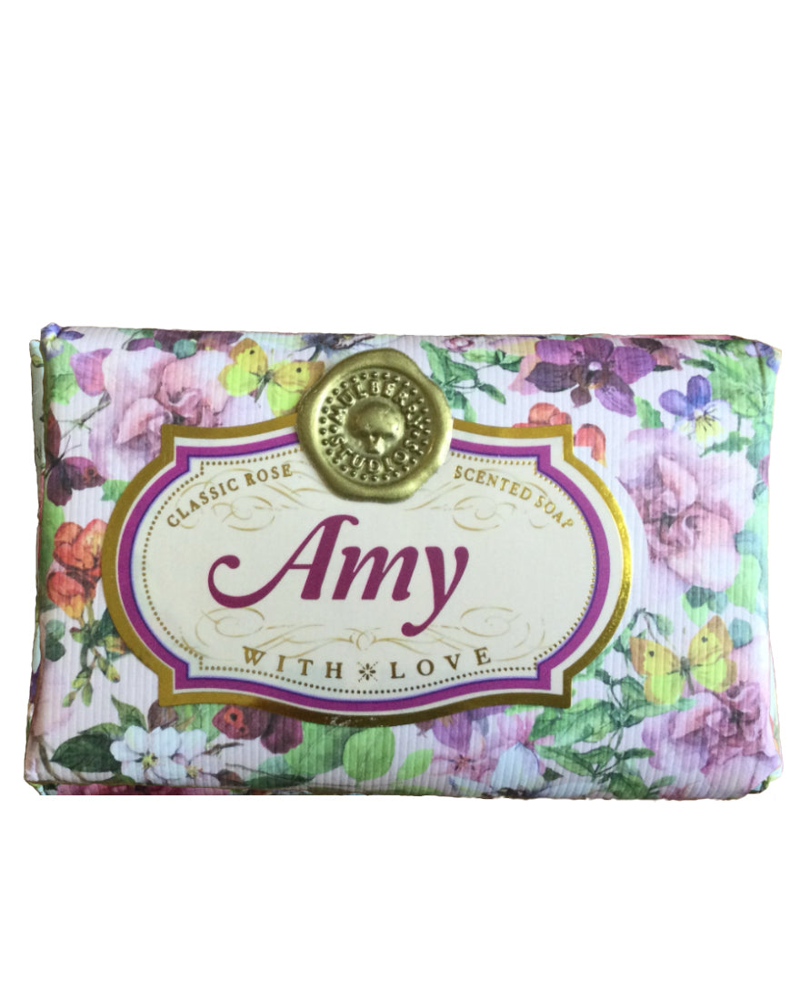 Alice - Anita Personalised rose-scented gift soap