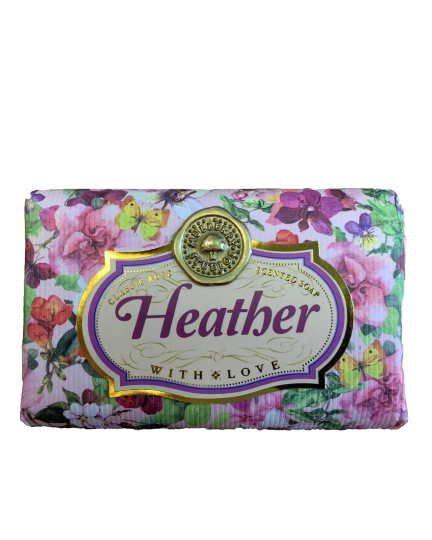 Hannah - Helen Personalised rose-scented gift soap