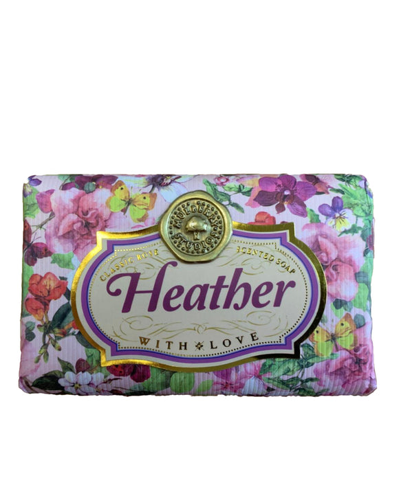 Hannah - Helen Personalised rose-scented gift soap
