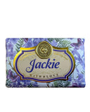 Jackie - June Personalised rose-scented gift soap
