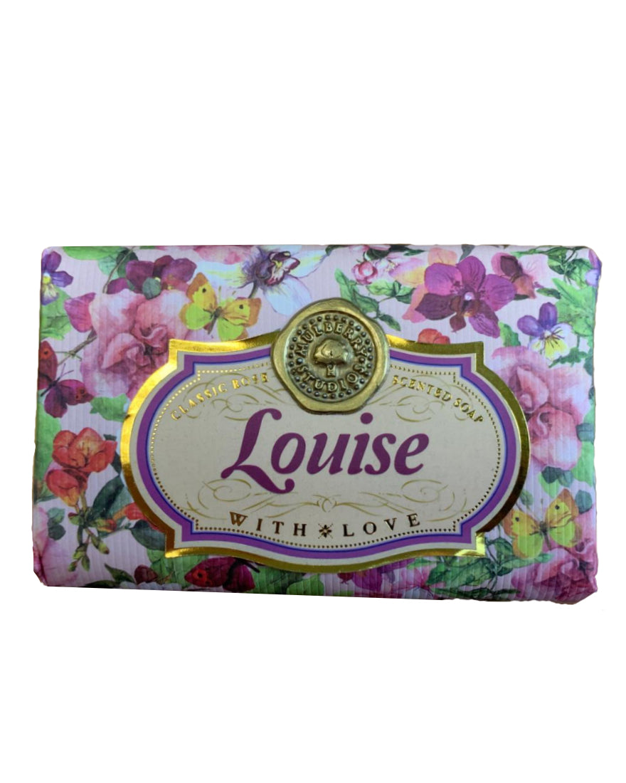 Laura - Lynn Personalised rose-scented gift soap