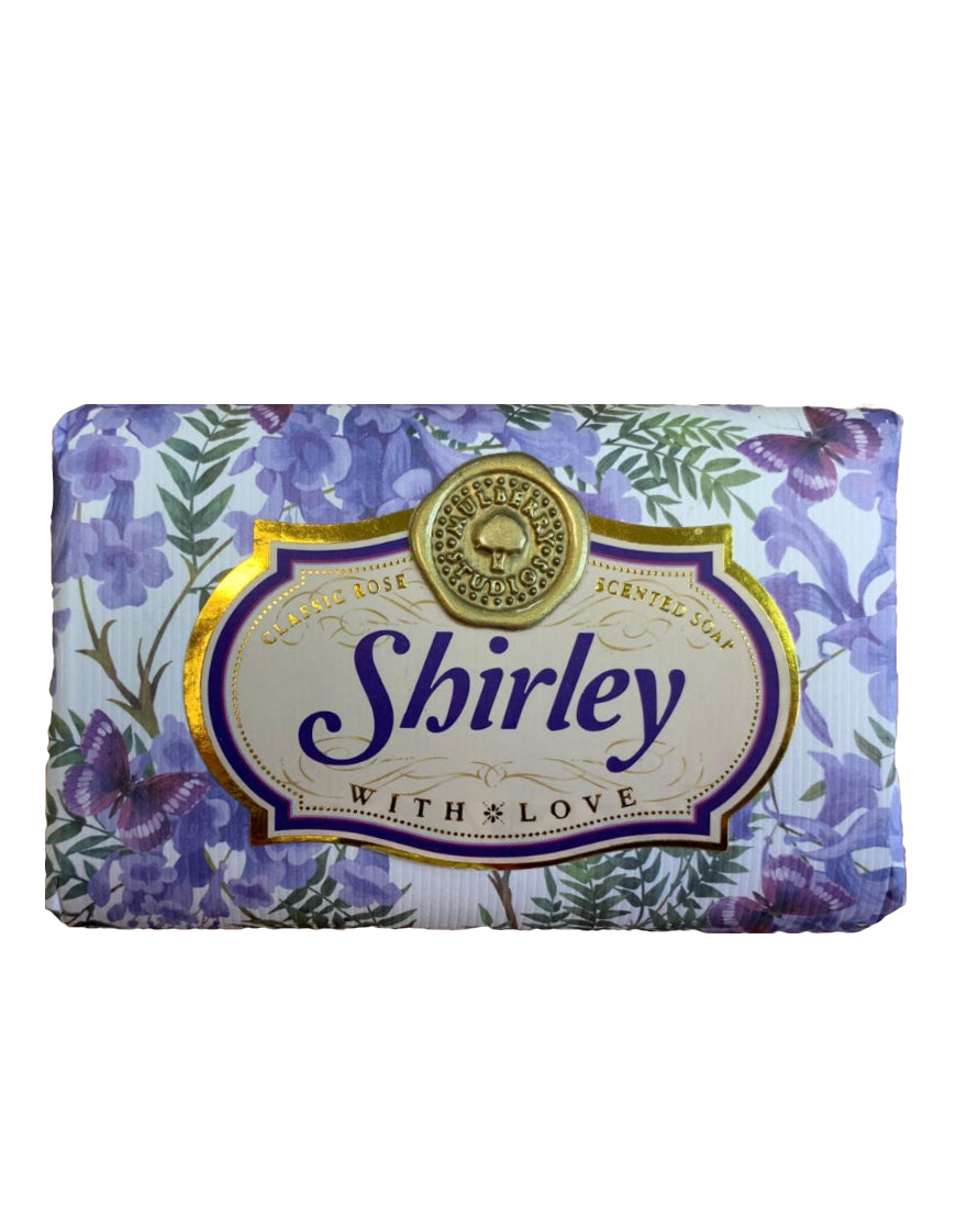 Sally - Sylvia Personalised rose-scented gift soap
