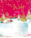 With Love to my Wife Christmas card
