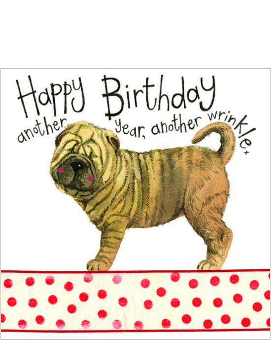Another year, another wrinkle - Alex Clark birthday cards