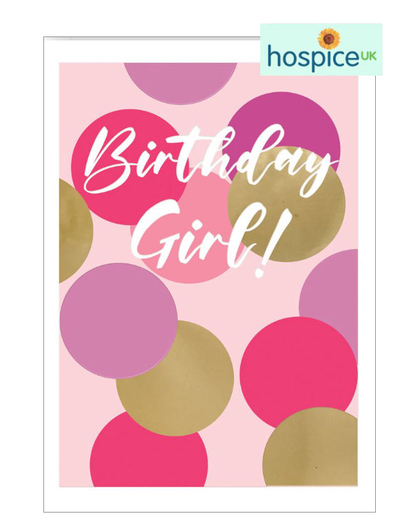 Happy Birthday - Hospice UK birthday card