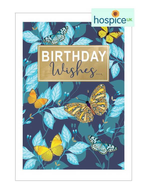 Birthday wishes - Hospice UK birthday card