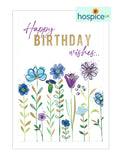 Flower stems - Hospice UK Birthday card