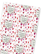 Wedding Day - Alex Clark gift wrap with tags