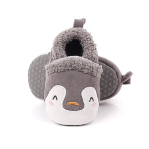 Penguin Slippers - 12-18 months