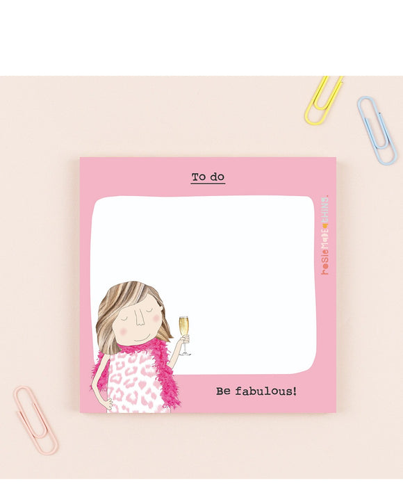 Be Fabulous! sticky notes - Rosie Made a Thing