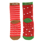 Reindeer and Pudding sock set - Ziggle Baby